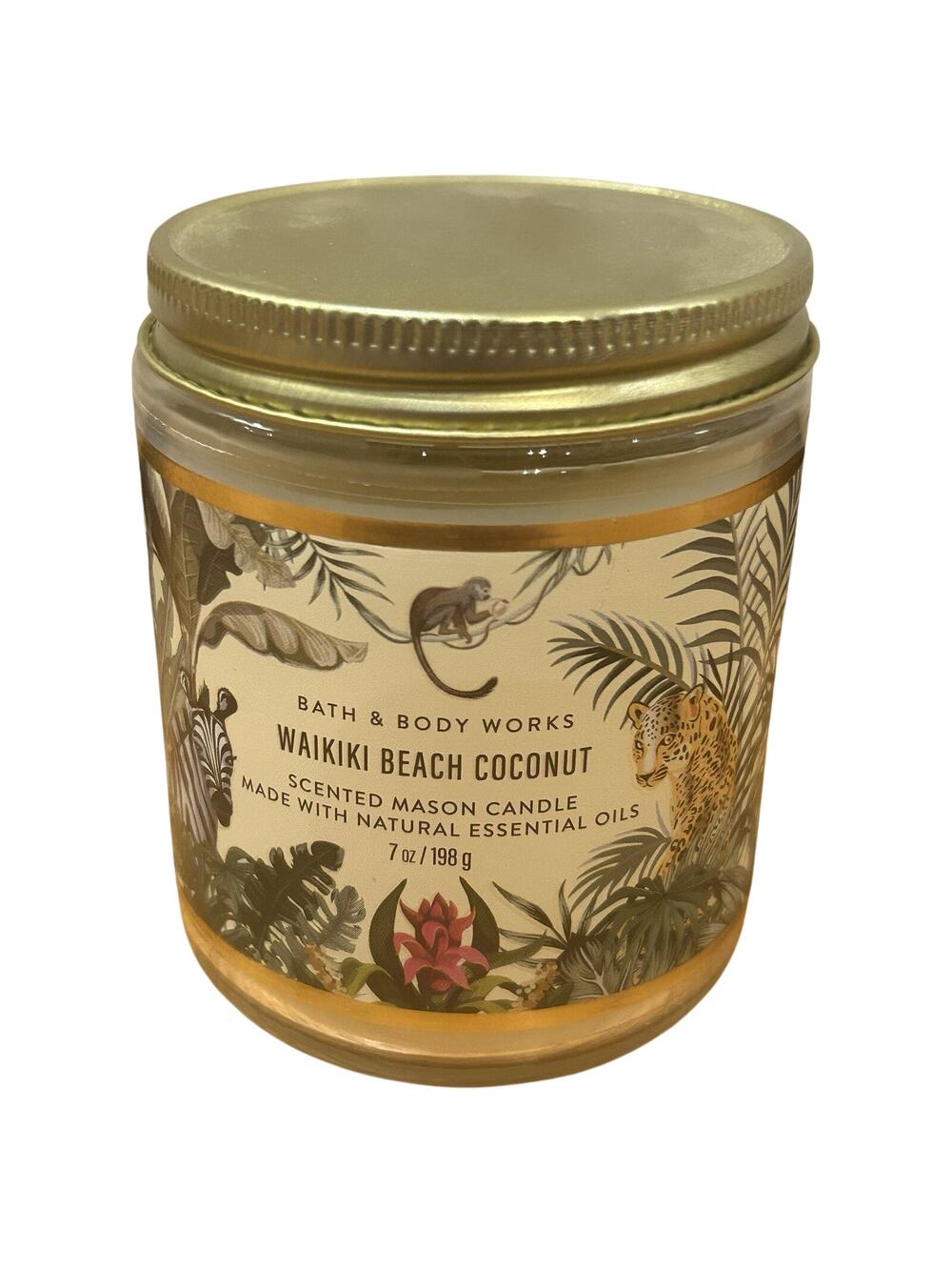 New Bath & Body Works Waikiki Beach Coconut 7 oz Candle